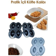 Zemira Box Up Içli Köfte Kalıp Seti- Pratik Lezzetli Köfte Hazırlama Aracı