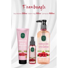Zemira Frambuazlı Saç Maskesi 250 Ml, Saç Yağı 100 ml Şampuan 500 ml