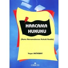 Orion Kitabevi Harcama Hukuku