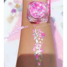 Zemira Glitter Jel Kalpli Far Simli Kremsi Yüz Vücut Simi