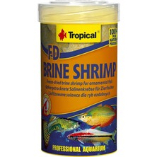 Zemira Tropical Fd Brine Shrimp Kurutulmuş Küp Karides Süs Balık Yemi 100 ml 10 gr