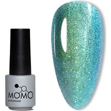 Zemira Momo Professional Kalıcı Oje S039 Yoğun Simli Petrol 4 ml