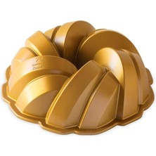 Zemira Nordic Ware Nw 95577 75. Yıl Dönümü Için Pasta Kalıbı, Örgülü Ip, Altın Rengi, 12 Fincan Kapasitesi
