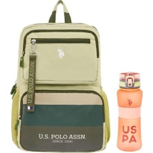 Zemira U.s. Assn. U.s. Polo. Assn. Unisex Okul Çanta Seti PLSET2417813,HAKI Tek Ebat