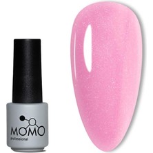 Zemira Momo Professional Kalıcı Oje S009 Simli Soğuk Pembe 4 ml