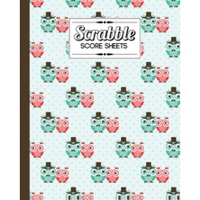 Zemira Independently Published Scrabble Score Sheet: Couple Owls Scrabble Score Sheet, Scrabble Game Recor