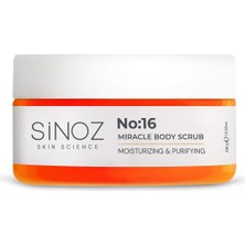 Zemira Sinoz No:16 Yoğun Nemlendirici, Besleyici Arındırıcı Vücut Peelingi 300 Gr.