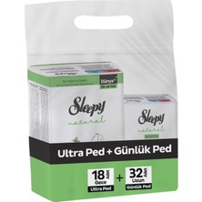 Zemira Ped Gece Adet + Günlük 32 Adet Set