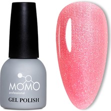 Zemira Momo Professional Kalıcı Oje S032 Simli Karanfil Pembesi 14 ml