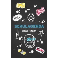 Zemira Schulagenda 2023 - 2024: Studentenplaner Coole Aufkleber Für Die Schule, Universität, Oder Ausbildu