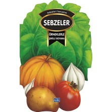 Parıltı Yayınları Örneklerle Şekilli Boyama - Sebzeler