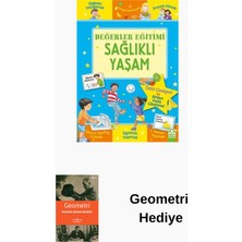 Altın Kitaplar Değerler Eğitimi Sağlıklı Yaşam Kitabı + Geometri Hediye