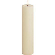Zemira Deluxe Homeart Iç Mekan Alevsiz LED Mum - - Alevli ™ Teknoloji - Pille Çalışan Mum (5 x