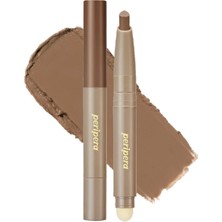 Zemira Peripera Pratik Uygulanan Çift Taraflı Kontür Stick V Shading Blending Stick (002 Deep Brown)
