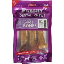 Zemira Irem Freshy Dental Kemik 3 Lü 165 GR.%100 Doğal Dana Derisi.