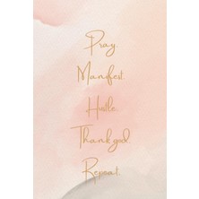 Zemira Pastel Pink Watercolour Aesthetic Journal