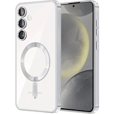 sbodurhome   Samsung Galaxy A15 4g Kross Magneticsafe Kapak - Gümüş