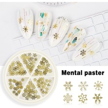 Zemira Metal Kar Tanesi Nail Tırnak Süsü (F687-2) 2590