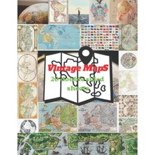 Zemira Independently Published Maps 20DOUBEL Sided Sheets: Antique Map For Scrapbooking, Dou
