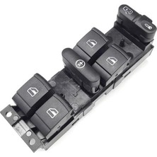 Zemira VASS41 Sol Ön Kapı Dörtlü Cam Düğmesi 1J4959857D Seat Leon 1 2000-2005