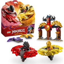 Zemira Ninjago Ejderha Spinjitzu Savaş Paketi 71826-6 Yaş Üzeri Çocuklar Için 2 Ninja Minifigürü I