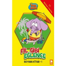 Eksik Parça Yayınları Fil Gibi Eğlence Boyama Kitabı- 1-Kral Şakir