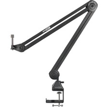 Zemira Hepa Merz N-PRO46 Yüksek Kaliteli Stüdyo Tipi Masa Mikrofon Standı Sehpası (46X46 Cm)