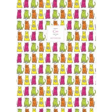 Zemira Cats - Lined Pages - A4 - Premium: (Rainbow Edition) Fun 192 Lined Pages (A4 / 8.