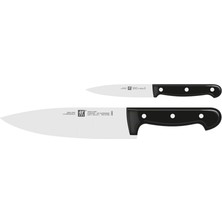 Zemira Zwilling Twin Chef 2 Set, Paslanmaz Çelik, Siyah