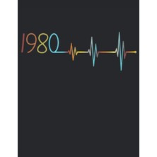 Zemira 101 Mandalas - Malbuch Ekg Herzschlag Jahrgang 1980 Baujahr Heartbeat: Lustiges Geburtstag De