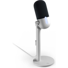Zemira Elgato Wave Neo – USB Kondenser Mikrofon, Sessize Dokunun, Oyun, Akış, Toplantılar, Takımlarda Ses