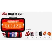 Zirve Kit Lüx Kırmızı Trafik Seti 8 Parça Güvenlik ve Uzun Ömürlü Kullanım İçin Tasarlandı