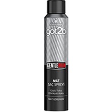 Zemira GOT2B Gentleman Mat Saç Spreyi, 200 Ml, Güçlü Tutuş KLCSHOP1028651