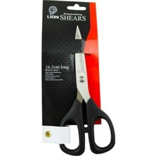 Zemira Lion 5165 Iplik Temizleme Makası 16.5 cm Plastik Saplı, 34884M