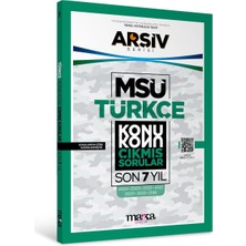Marka Yayınları Msü Türkçe Konu Konu Çıkmış Sorular Son 7 Yıl