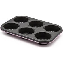 Zemira Aryildiz Aryıldız 6'lı Muffin Kalıbı Lila