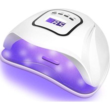 Zemira Uv Kalıcı Oje Kurutma Makinesi, 45 Adet Led’li Hızlı Kurutma, LCD Ekranlı, Kalıcı Oje Protez Tır