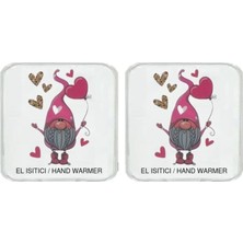 Zemira Iki Adet Kalpli̇ Noel Cücesi̇ Cep Sobasi,el Isitici,sicak Su Torbasi Pvc 10X9,5CM
