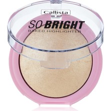 Zemira Callista So Bright Baked Highlighter Aydınlatıcı 01 Snowy Glowy Light