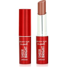 Zemira Mood Sheer Bright Lipstick NO:104 Nude Latte - Parlak Ruj