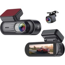 Zemira Ultra Dash Cam, Bağlantılı, Gps, G-Sensor, Döngüsel Kayıt, Araba Kamerası, Oto