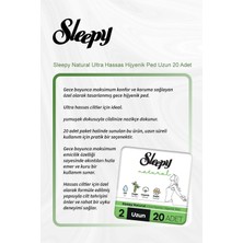 Zemira Sleepy Ultra Hassas Hijyenik Ped Uzun 20 Adet 5 Al 4 Öde Rosie Pamuk