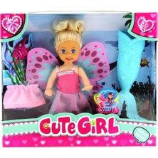 Zemira Cute Girl Mini Bebek Denizkızı Seti