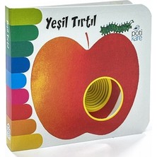 Potikare Yayıncılık Yeşil Tırtıl Mini Delikli Kitaplar (Ciltli)