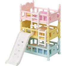 Zemira Sylvanian Families Epoch Üç Katlı Ranza Seti, Oyuncak