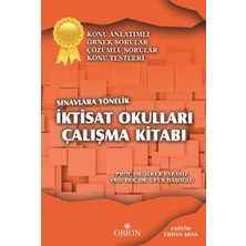 Orion Kitabevi Iktisat Okulları Çalışma Kitabı
