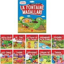 Ema Kitap La Fontaine Masalları (10 Kitap+Soru Kitapçığı)