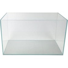 Zemira 25X25X25 cm Full Ultra Clear Rodajlı Cama Cam Akvaryum 6mm