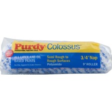Zemira Purdy 144630094 Colussus Silindir Kapağı, 9" x 3/4" Şekerleme
