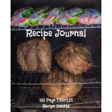 Zemira Recipe Journal With 100 Pre-Designed Page Inserts.